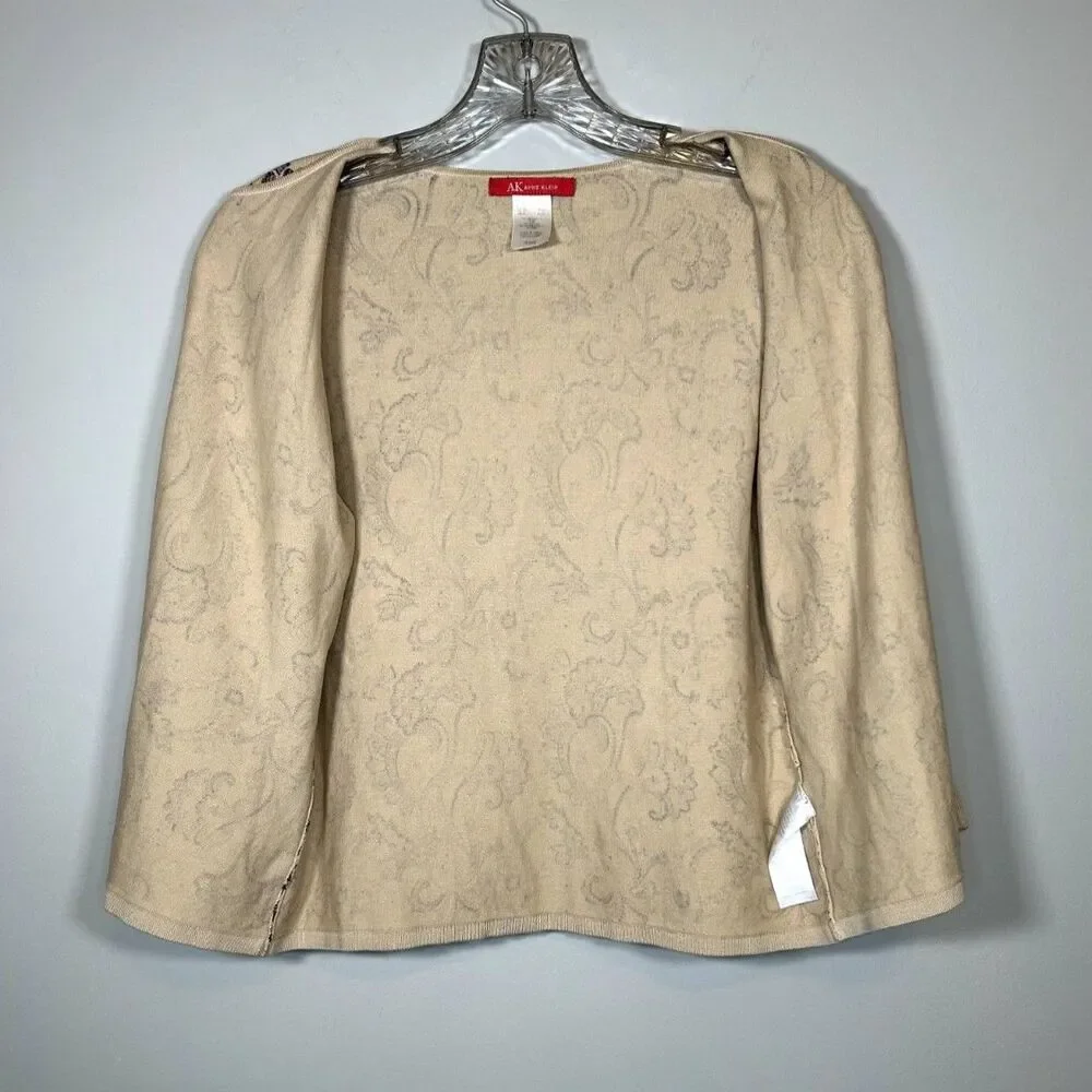 vintage paisley cardigan - Picture 3 of 3